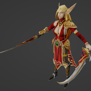 Blood Elf Blademistress