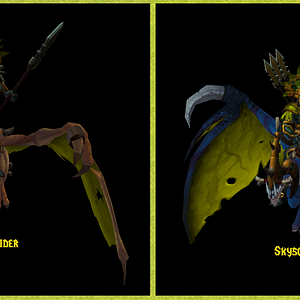 Pterodax & Scyscreamer Riders