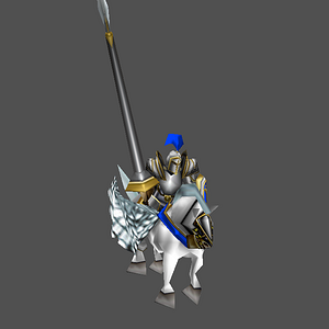 Knight on Pegasus