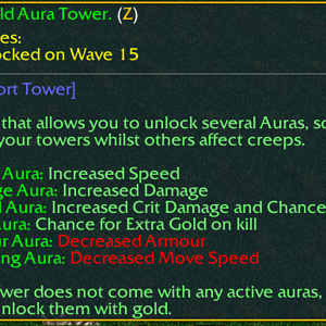 Green TD Evo - Aura Tower
