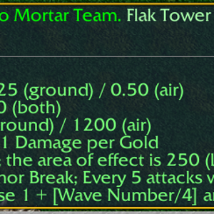 Green TD Evo - Flak Tower