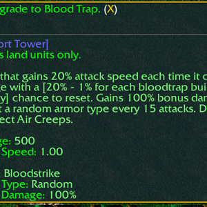Green TD Evo - Blood Trap