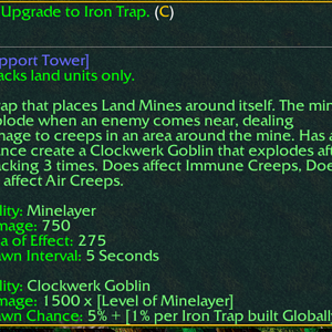 Green TD Evo - Iron Trap