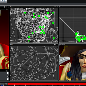 Adding new facial details...