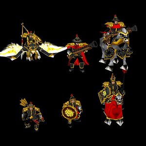 Golden Armored Guard