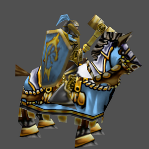 Warcraft 2 inspired Paladin