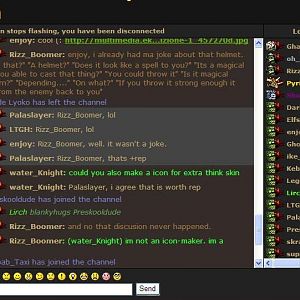 An imaginary discusion between me and Elenai, who
tagged a helmet-icon as a spell icon.