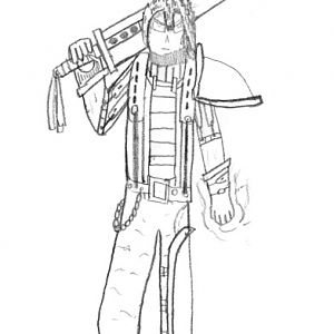 A guy from an RP that got dispanded cause of the owner's inactivity.

Inspiration from Cloud of FF VII