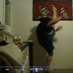 Straight kick