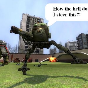 Some IG's got problems with driving the Sentinel.