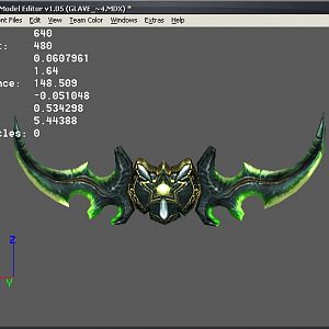 Illidan's Warglaives direct conversion with pathing changes to remove the armour reflect texture as Warcraft III screws its additive filter up.

Als