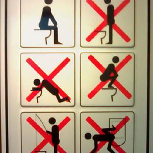 How to use toilet