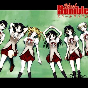 Some of the girls from School Rumble