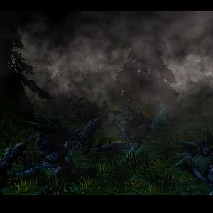 2nd Scene. Small battle scene.