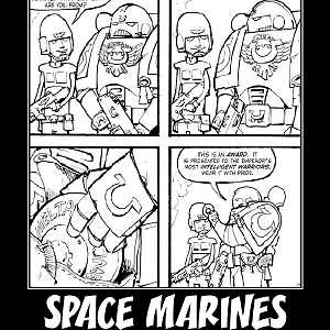 Space Marines intelligance award