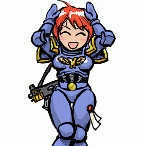 LOL FEMALE SPACE MARINE!!!!!!!!!!!!!!!!111
