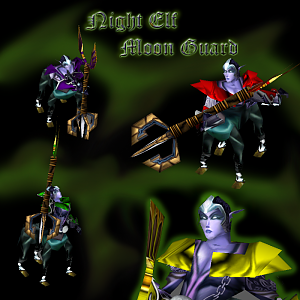 Night Elf Moon Guard, for DonDustin.