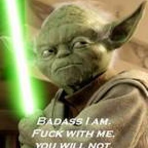 yoda is BADASS