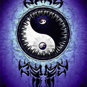 Tribal ying yang