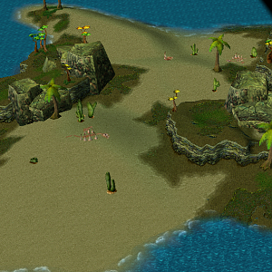 Desert. Still under construction