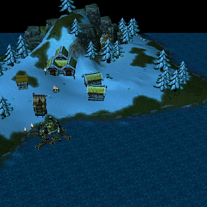 Snowy village stuff