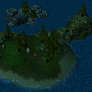 Small random island