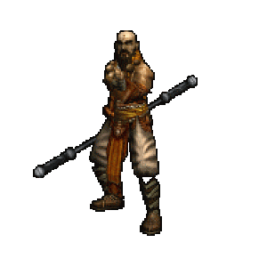 Monk Stand Ready