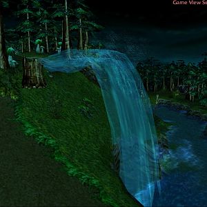 The water of the River Abnyes is rumored to be alive and to bless all nature to drink it but poison all with cruel intentions. The great waterfall is