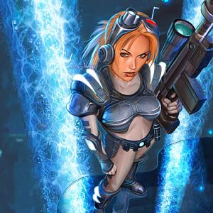 Blizzard's gorgeous leading lady for the sadly-canceled Starcraft: Ghost. Unfortunately, that means we may never play as the beautiful Nova until SCII