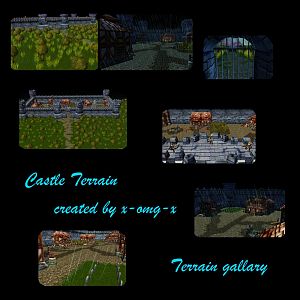 A gallery i made for my castle terrain.