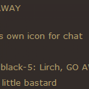 Lirch is Joe-black-5's bitch.