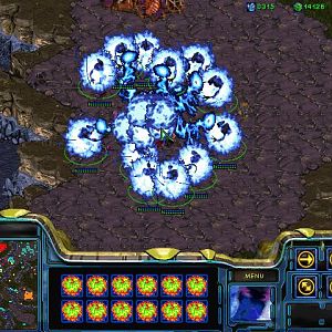 maxed out Archons, attacking

what more to say :]