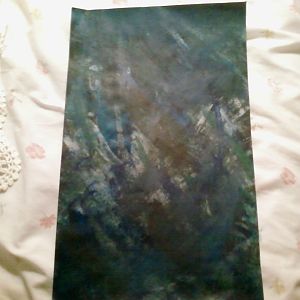 "Obscure" Done in acrylic.