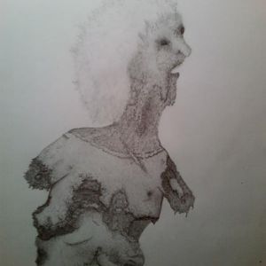 "Dismemberment" Pencil.