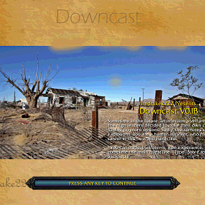 The current loading screen. The storylines on the lame side, but that will be changed soon.