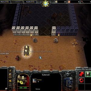 This picture shows an early game Caravan Run, one of the many jobs that will give you income, and keep you entertained as you grow stronger. Jobs have