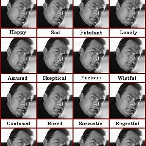 He has a very broad emotionchart, doesn't he?