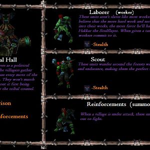 Tribal Hall units