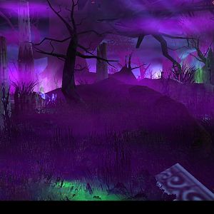 A once proud civilization of powerful magicians lived here, so much magic that it seeped into the ground, and then all at once they were destroyed, an
