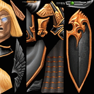 This is a High Elf Spellbreaker for Hawkwing's Warcraft Chronicles.