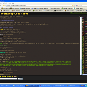 52 people in chat! 

Ralle put a chat window at the top of every page.

(Credits to Dr00d for pic)