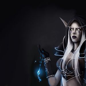 Took from DeviantArt, Undead Sylvanas is the sexiest char in WoW :D