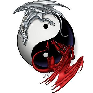 Ying-Yang Dragons