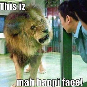 This iz mah happi face!