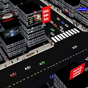 Futuristic City

Asphalt and Banners Made By myself.