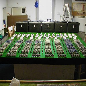 1000 Space Marine Chapter
I wish i had this many. 
gotten from the Web