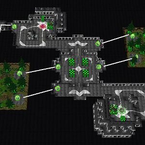 Elimination Tournament Nudl Edition - Distort (Map with teleports which also teleports based on angle)