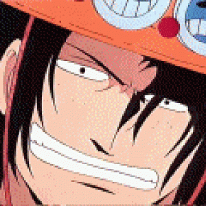 Ace's signature technique: Fire Fist (Hiken)!