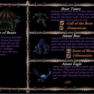 Den of Beast units