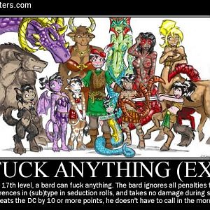 Bard Superiority....that Bard better be packing some serious beef to do a Dragon that size...